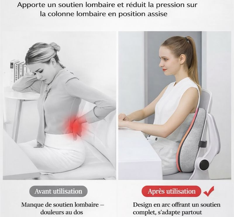 Coussin Lombert - Assise Prolongée 